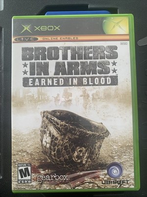 Brothers In Arms Earned In Blood Microsoft Xbox Game CIB
