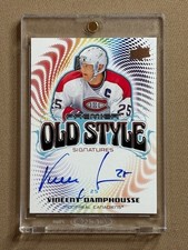 Vincent Damphousse 2024-25 UD Premier Old Style Signatures #OS-VD SP! RARE!!!