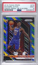 2018 Panini Prizm Choice Blue Yellow & Green DeAndre Ayton #279 PSA 9 MINT s7y