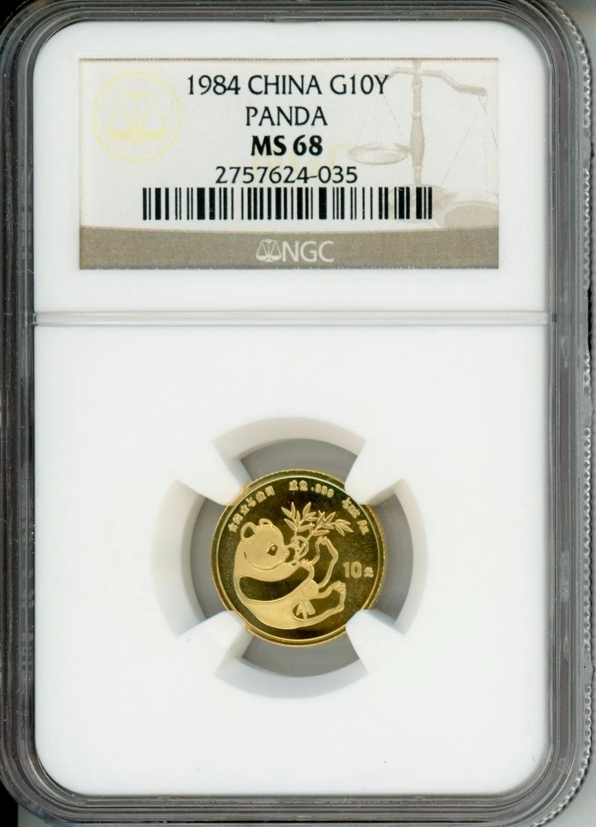 Chinese Panda NGC Grade MS 68 Gold Bullion Coins for sale | eBay