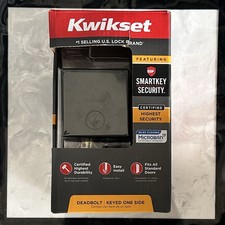 KWIKSET Deadbolt featuring SmartKey Security