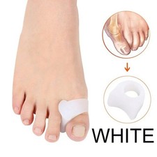 1 pair Soft Silicone Gel Toe Separator Bunion Toes Spacer Orthotics Pain Relief.