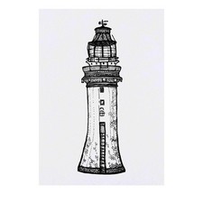 'Lighthouse' Temporary Tattoos / Transfers TO00021758 