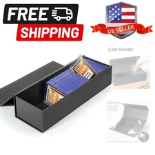 Trading Card Storage Box, Baseball Card Storage Box Holds 900+ Sport Cards or...