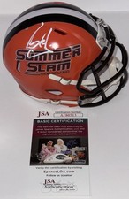 Drew Mcintyre Signed Autographed 2024 Summer Slam Wwe Mini Helmet JSA COA 