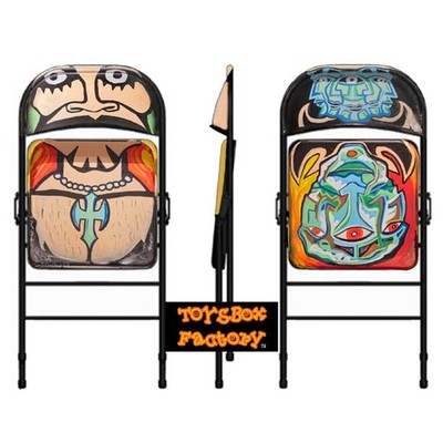 Jeff Hardy Folding Chair Art Deco AEW Accessory Elite Wrestling