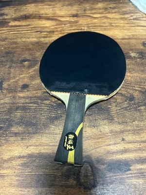 DHS Hurricane King FL Table Tennis Rubber Black 2.1mm 41 Deg Extra Thick