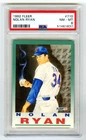 NOLAN RYAN (HOLDING SMOKING BASEBALL) 1992 FLEER PSA-8 NM-MT CARD#710 (NEW CASE)