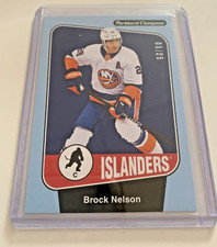 2024-25 PARKHURST CHAMPIONS BABY BLUE PARALLEL  BROCK NELSON /25