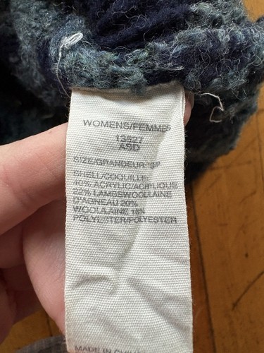 Woolrich Women’s Knit Sweater-Sea Green/Blue Size S - Picture 6 of 6