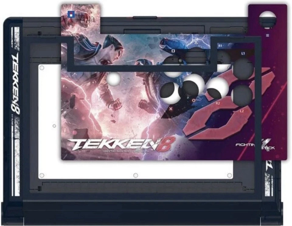HORI Fighting Stick Alpha Tournament Grade for PS5, PS4, PC - TEKKEN 8 Edition - Image 2 of 4