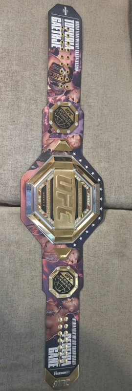UFC Freedom 250 Replica Championship Belt 123/250 Officially Licensed *RARE*