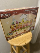 Playz KABOOM Explosive Combustion Science Lab Kit –New & Sealed
