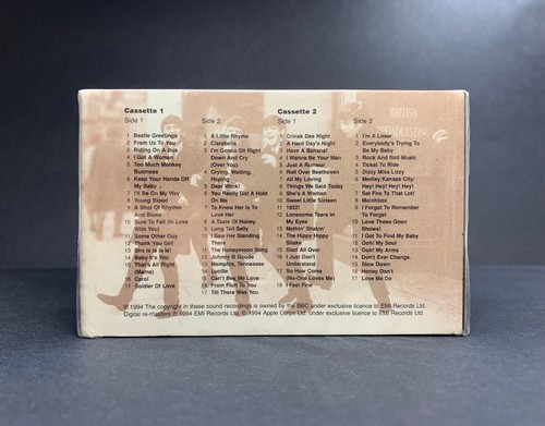 The Beatles LIVE AT THE BBC 2x Cassettes TCPCSP726 **NEW OLD STOCK/SEALED** 1994 - Picture 3 of 10