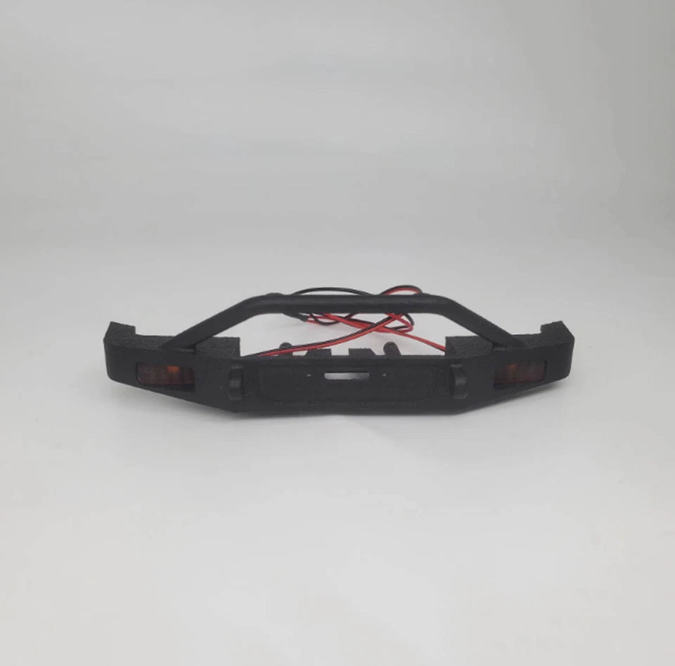 Front Bumper For HPI venture 1/18 HILUX RC Crawler Car Parts with LED lights - Image 4 of 4