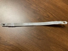 USAF U.S. Air Force Honor Guard Silver Embroidered Chin Strap, Synthetic Back