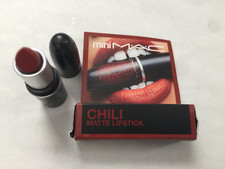 MAC Chili Matte Lipstick Mini MAC .06 fl.oz. New in Box
