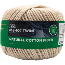  24 -Do it Best 18 x 400 Ft. 100 Natural Cotton String Twine 705295
