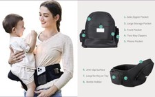 Portador de asiento de cadera para beb , portabeb s ergon mico con asiento.neuvo
