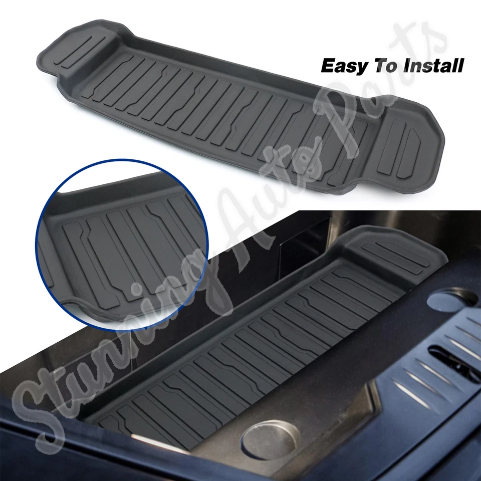 For 2021 2022 Ford Mustang Mach-E Front Frunk Cargo Liner All Weather TPE Mat - Image 3 of 4