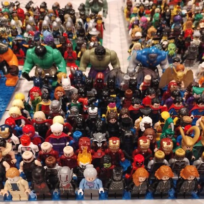 Lego Minifig BULK LOT 60X Stormtrooper Ninjago Minifigures Marvel Pirates DC Fig