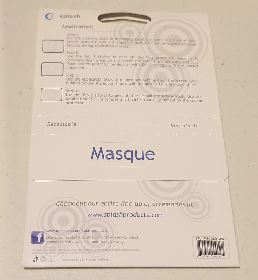 10x SCREEN PROTECTIVE FILM FOR IPHONE 4 Brand New Sealed. 10 packs! - Image 3 of 4