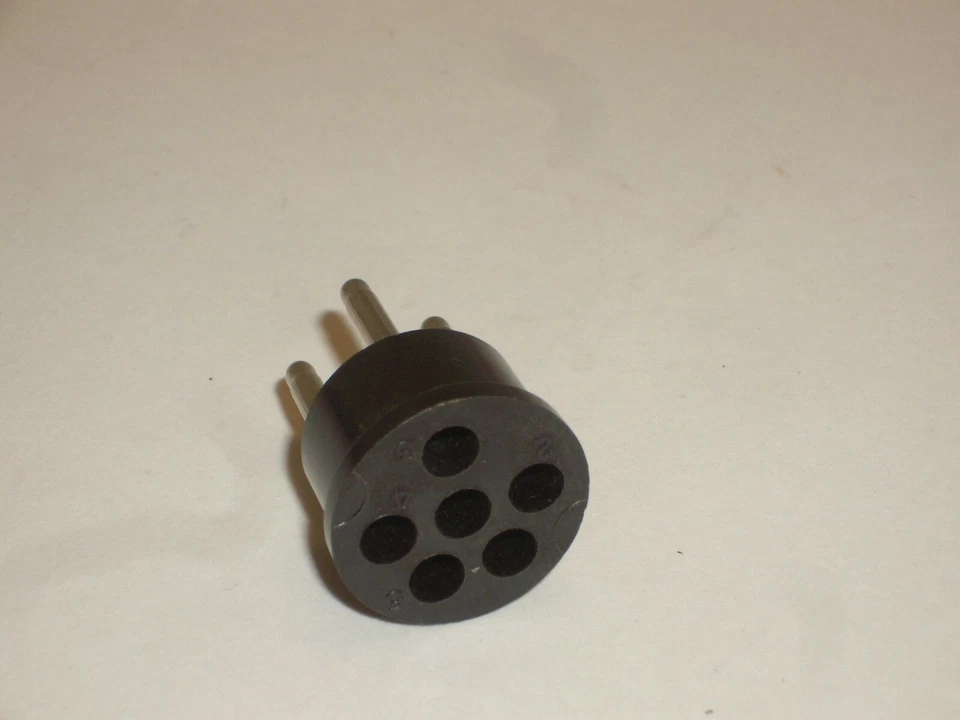 AMPHENOL 71-5S 5 PIN MINI MICROPHONE SPEAKER PLUG CONNECTOR MATES TO 78-S5S - Image 3 of 4