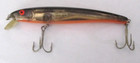 Muskie Fishing Lure 7.5" Orange Gold Rattler Minnow Bait Fish — photo 2