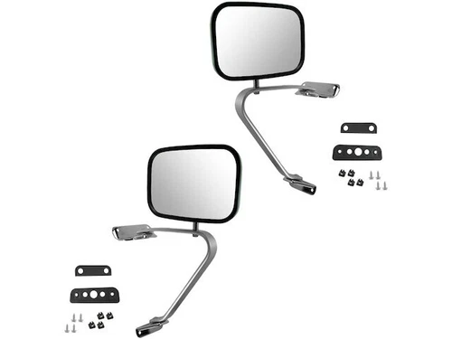 TRQ 32JN71S Door Mirror Set Fits 1980-1983 Ford F100