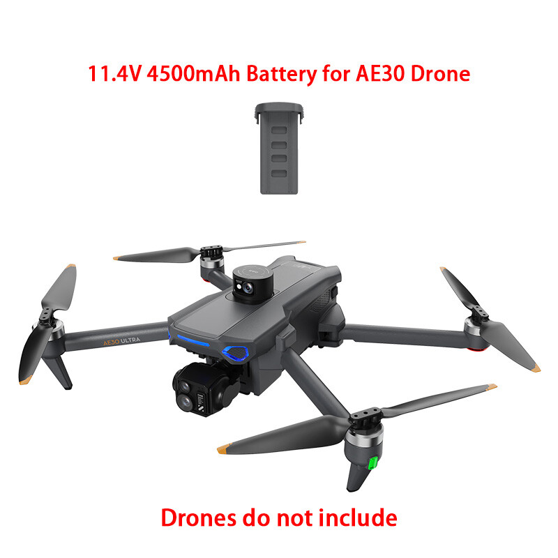 Original 11.4V 4500mAh Battery Spare Parts for AE30 Drone