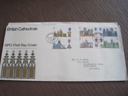 1970 Br. Architecture (1st. series) fdc 18-1