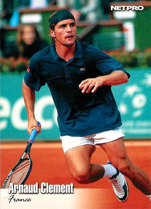 Arnaud Clement #20 2003 NetPro Tennis Rookie RC
