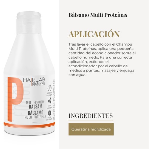 Salerm Cosmetics HAIRLAB MULTI-PROTEIN STRENGTHENING 3-PIECE KIT for Damage - 第 9/13 張圖片