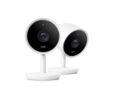 Nest Cam IQ, 2pk, Works with Alexa