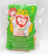 1998 McDonalds Happy Meal Toy Ty Teenie Beanie Baby Twigs 3 Giraffe NIP