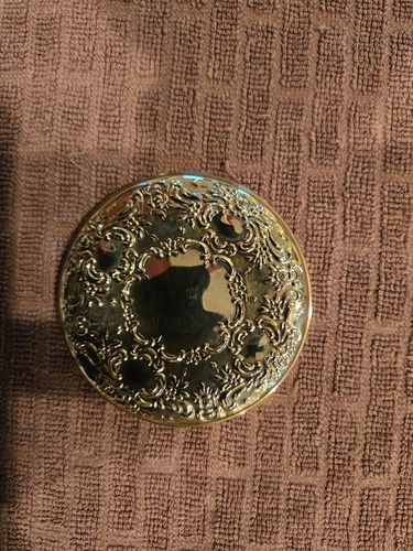 VTG Towle Sterling Silver .925 Old Master Compact Purse Hand Mirror 3"