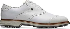 FootJoy Dryjoys Premiere Series Wilcox Golf Shoes - White 54322 BLEMS