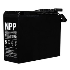 NPP FT12-55Ah Front Access Deep Cycle Solar Energy Power 12V 55 Ah Telecom