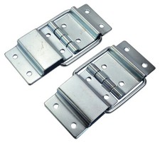 Lid Restraint Strut Hinge Zinc Plated Steel - Pack of 2
