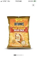 HotHands Hand Warmer Value Pack, 10 Pair 20 Individual Warmers
