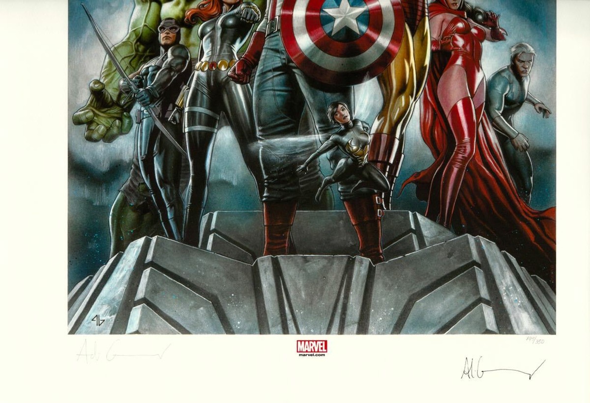 【ADI GRANOV】アートポスター・アートブック【直筆サイン入り】 Adi Granov Illustration 7 - Signed – Stuart Ng Books