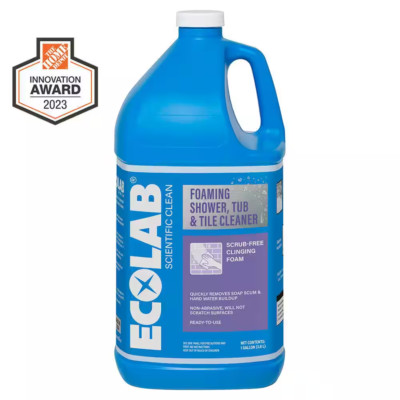 1 Gal. Foaming Shower, Tub and Tile No-Scrub All Purpose Cleaner, for Bathroom,