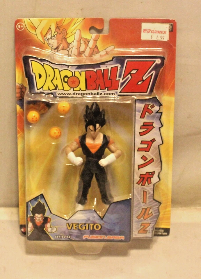 Figura de acción Vegito Serie 12 Dragonball Z 2003 Jakks Pacific Fusion Saga Sin usar, en caja Foto 2 de 4