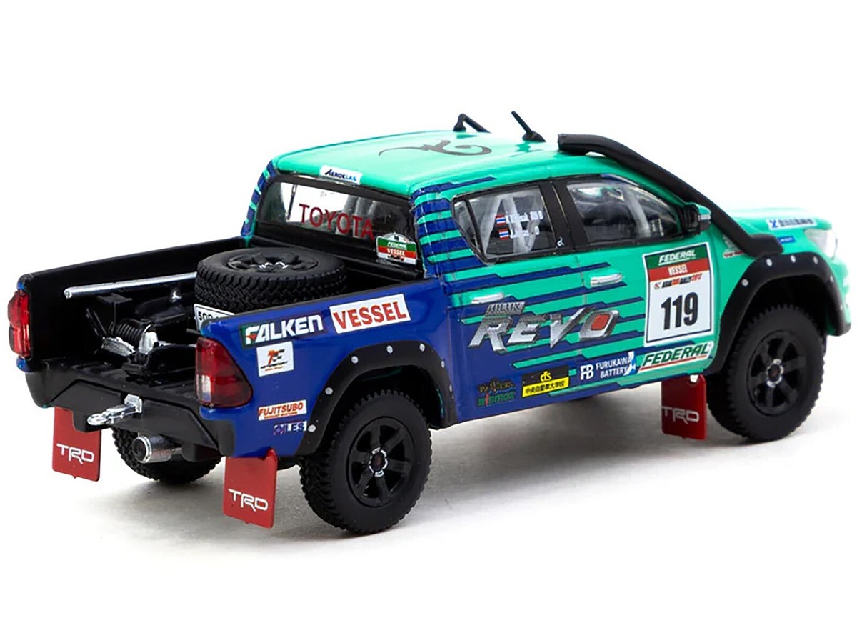 ターマック ハイラックス セット ターマックワークス 1/64 トヨタ ハイラックス ホワイト