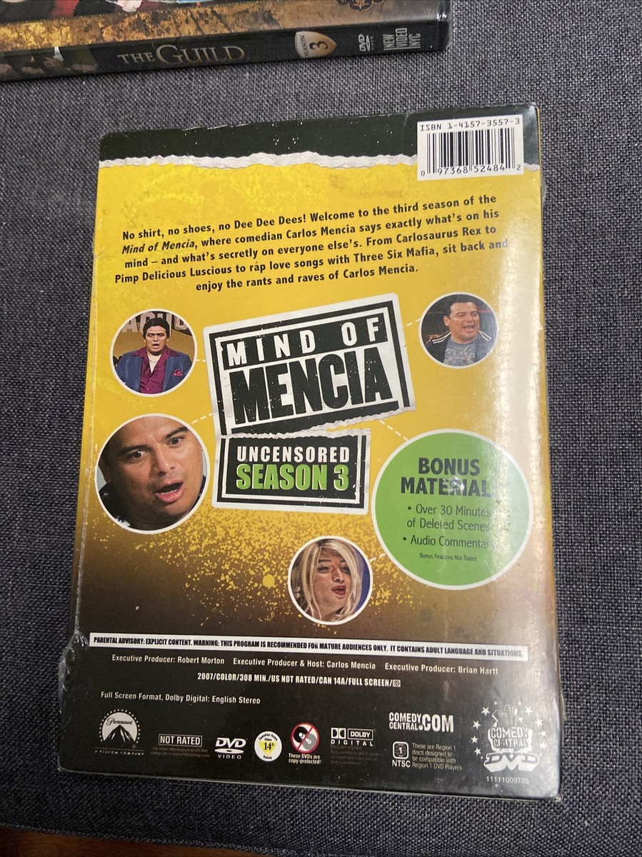 その他 Mind of Mencia: Uncensored Season 3 [DVD] Mind of Mencia: Uncensored Season 3 (DVD) 97368524842| eBay
