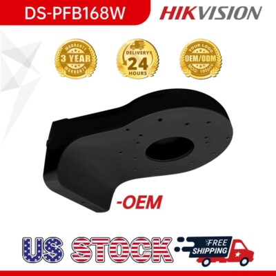Wall Mounting Bracket Black DS-PFB168W For  Dome IP Cameras +Turret Camera