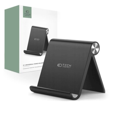 Tech-Protect Tablet Handy Ständer Halterung Halter Tisch universal schwarz