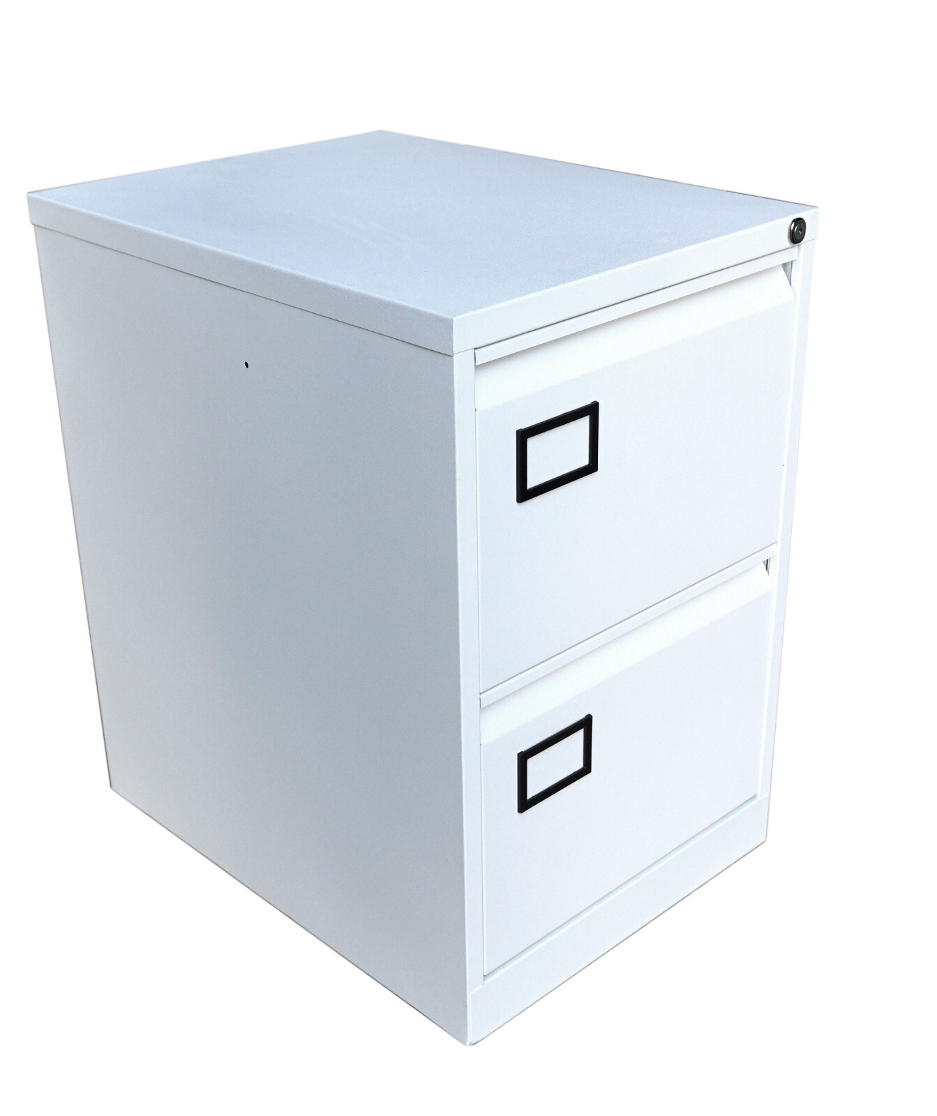 Bisley 2 Drawer Foolscap Size Metal Filing Home & Office White