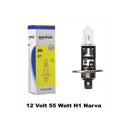 10 Stück Narva H1 Halogen Glühlampe Autolampe 12V 55W P14,5s   6N1w