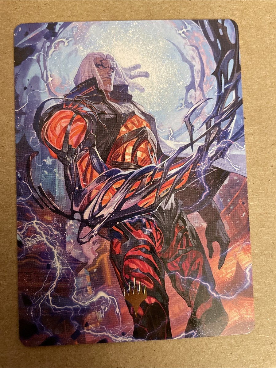 Tezzeret, Betrayer of Flesh *Gold-Stamp Art Card* | MtG Kamigawa | 54/81| NM Tezzeret, Betrayer of Flesh *Gold-Stamp Art Card* | MtG Kamigawa | 54/81| NM